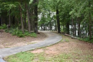 Duckett Mill Campground Paved Walkway