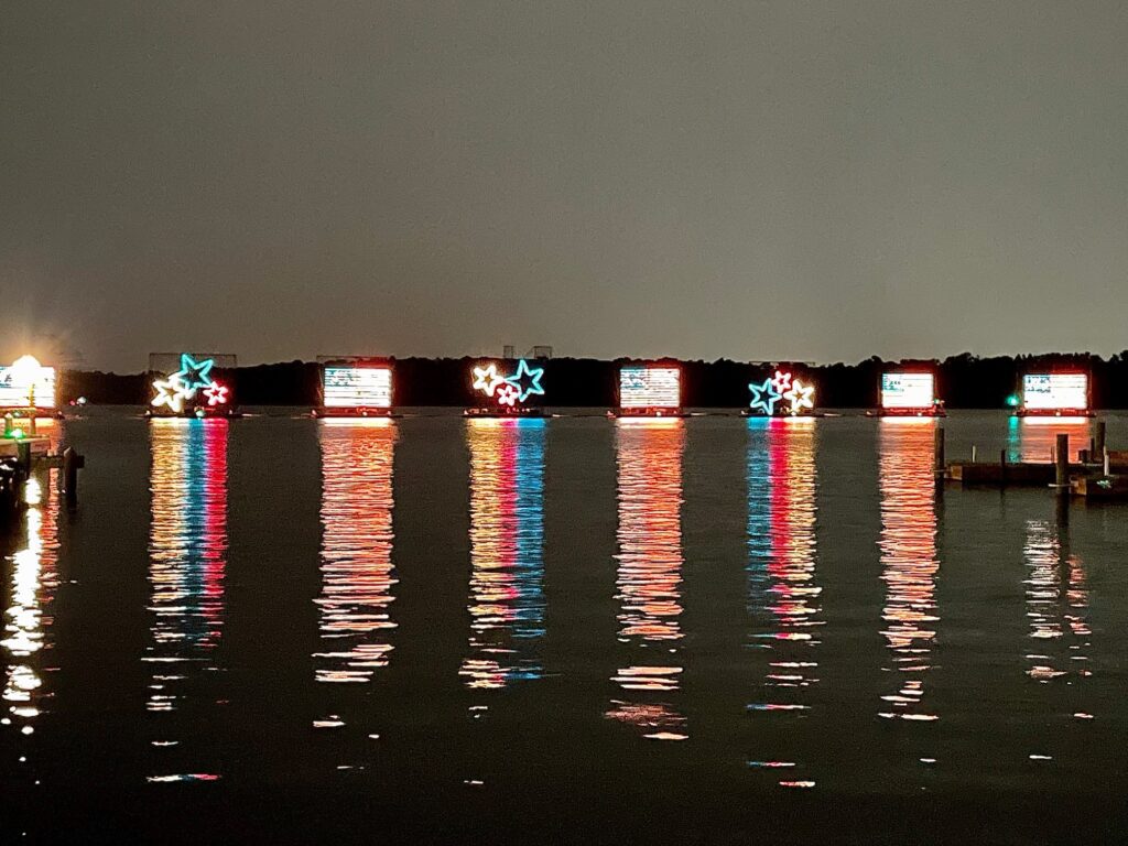 Fort Wilderness Resort & Campground Electric Boat Parade