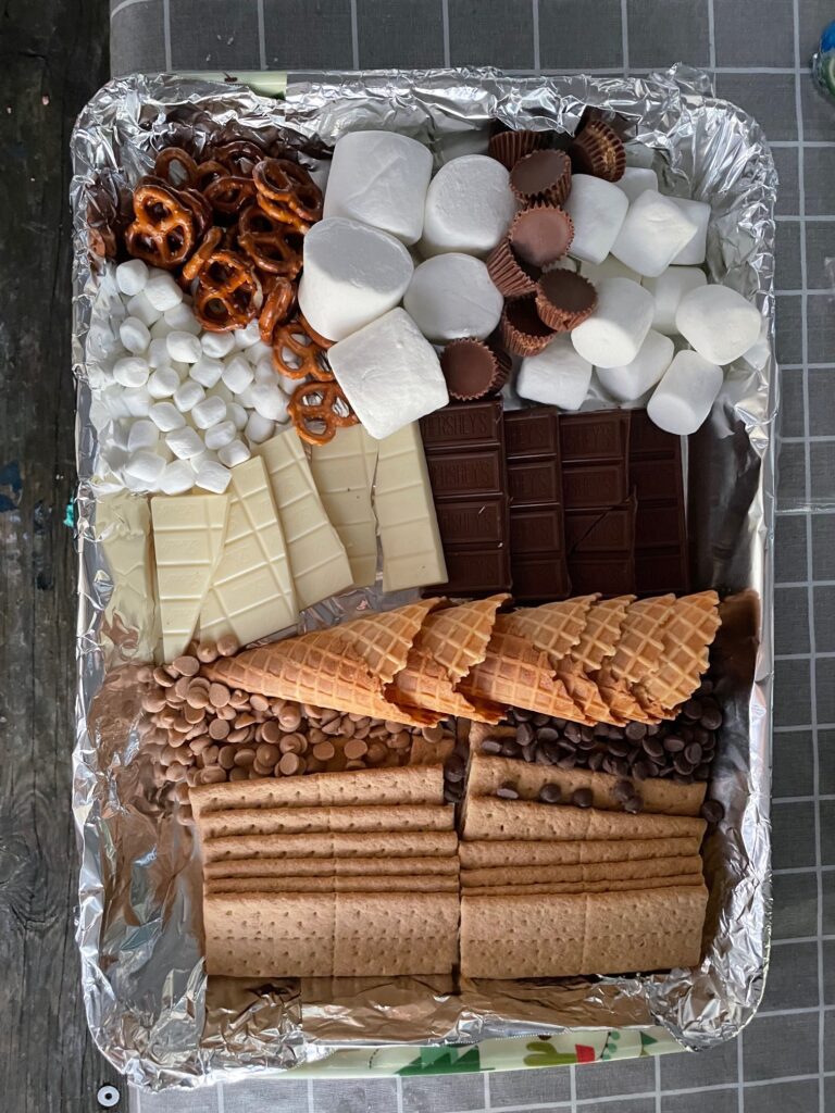 Smores Charcuterie Board