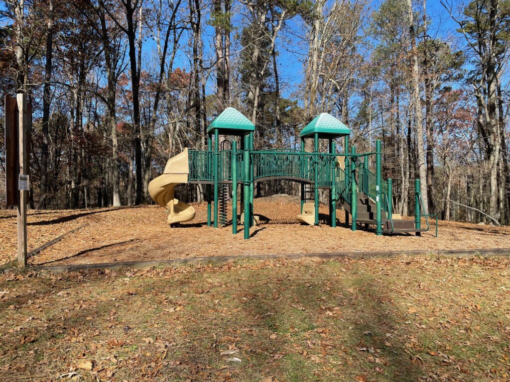 Red Top Mountain State Park campground playground