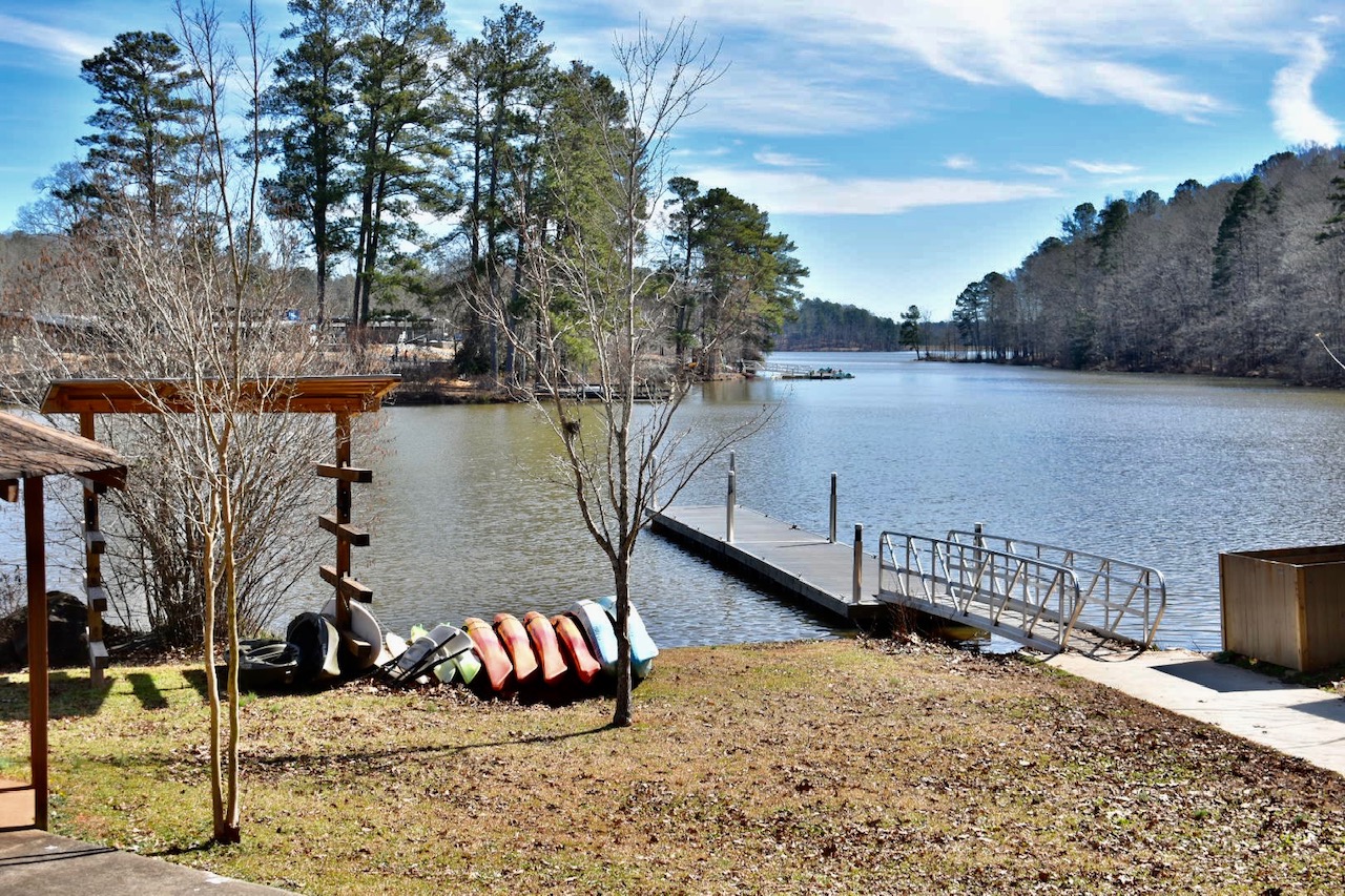 Fort Yargo State Park boat dock