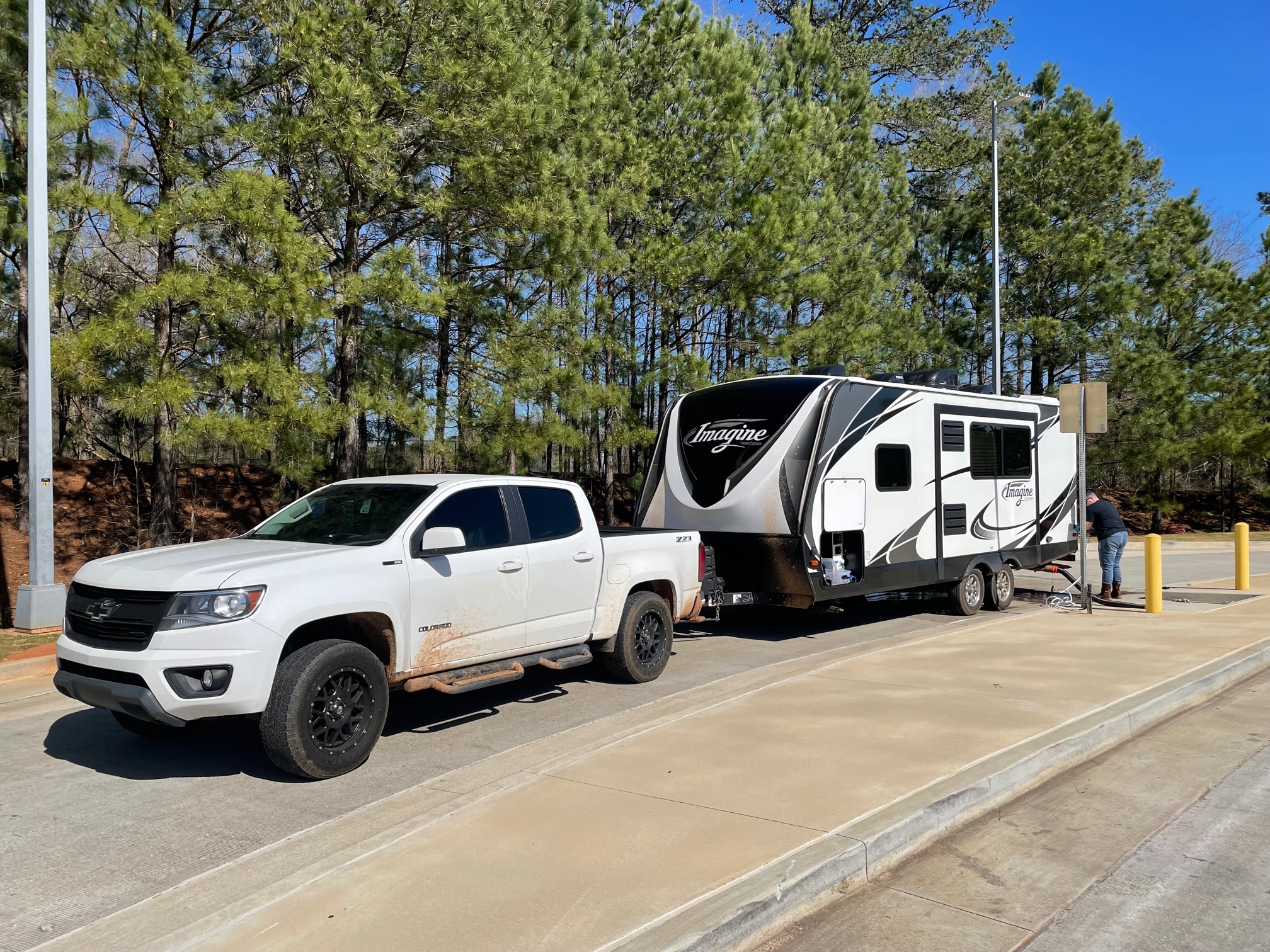 rest area dump station