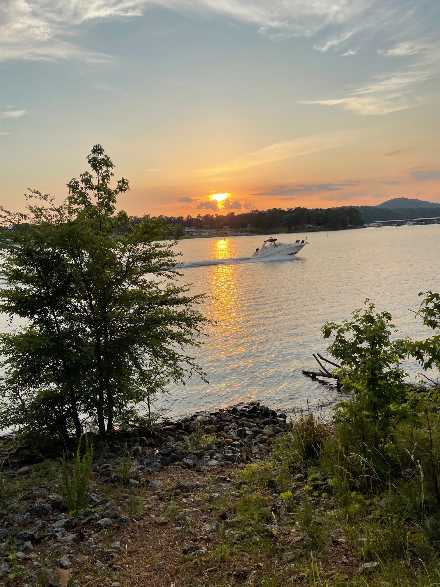 McKinney Campground sunset 