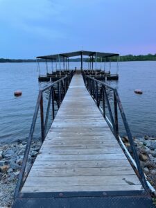 Victoria Campground boat dock