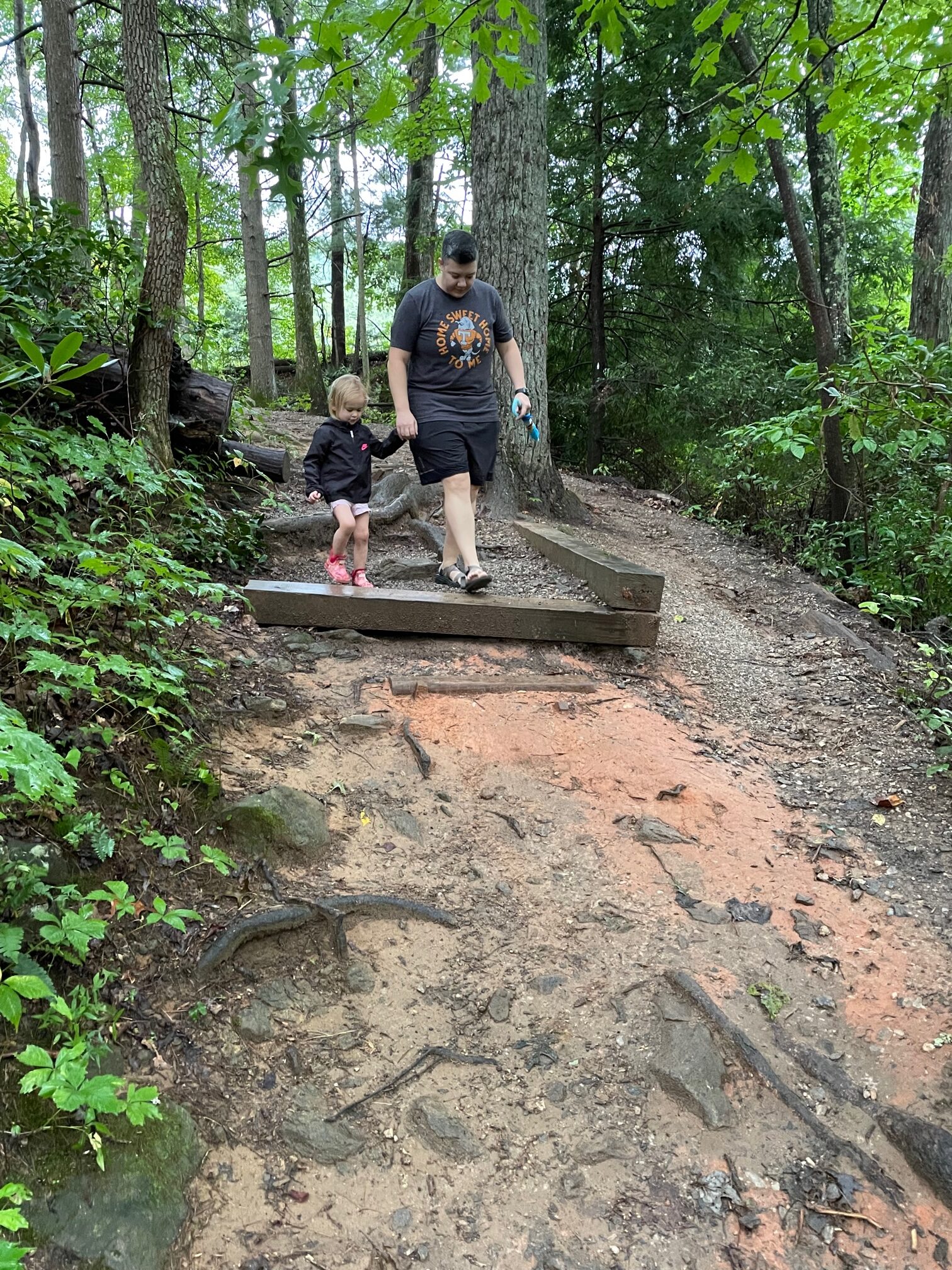 hiking with toddler 