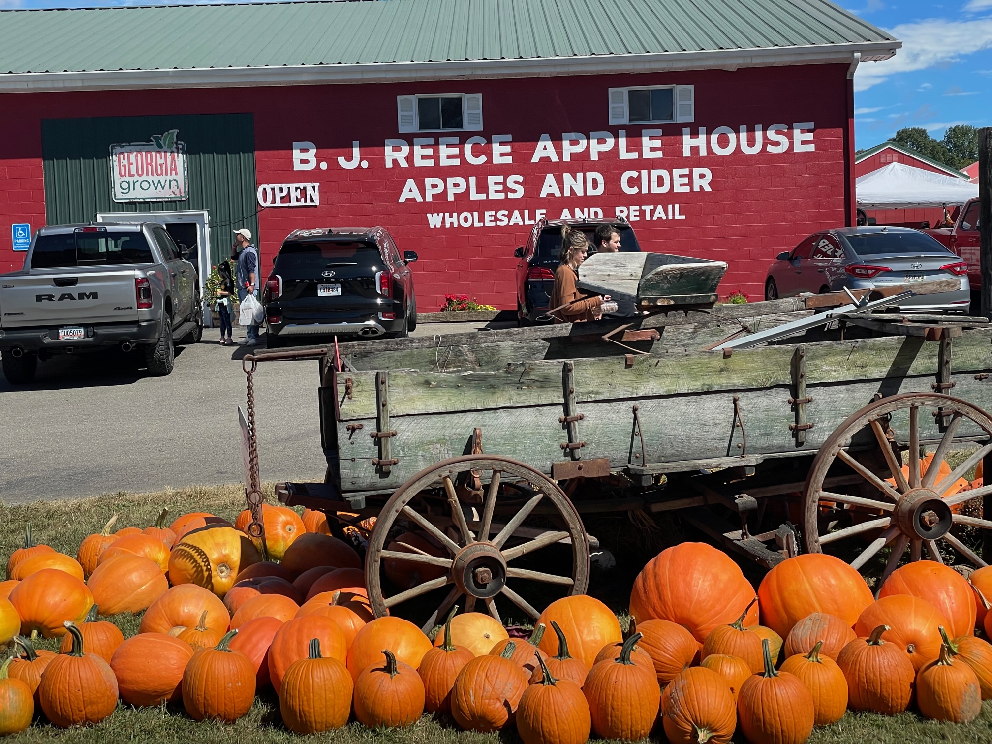 B.J. Reece apple house