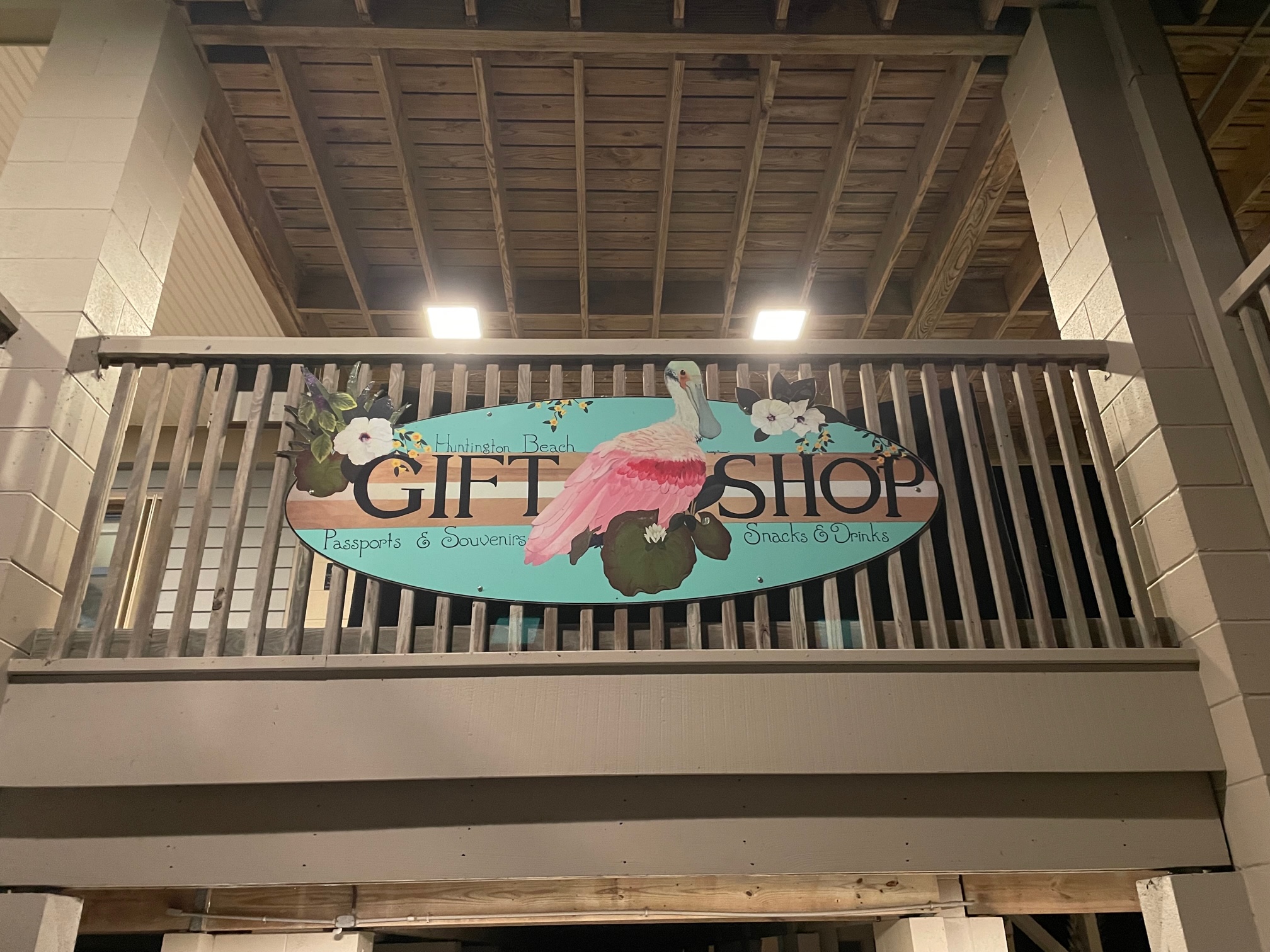 Huntington Beach State Park gift shop