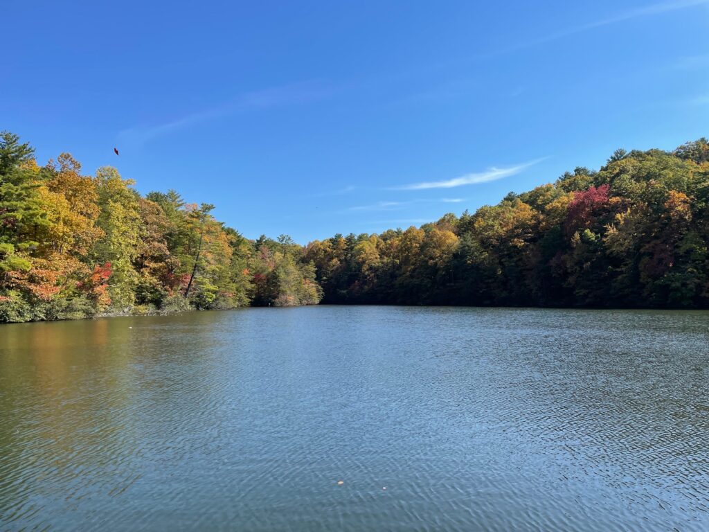 Fort Mountain State Park lake 