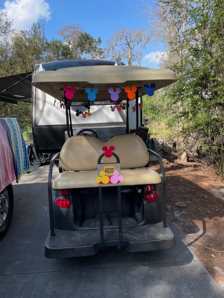 disney golf cart