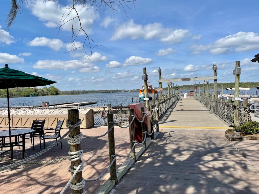 Fort Wilderness Resort & Campground pier 