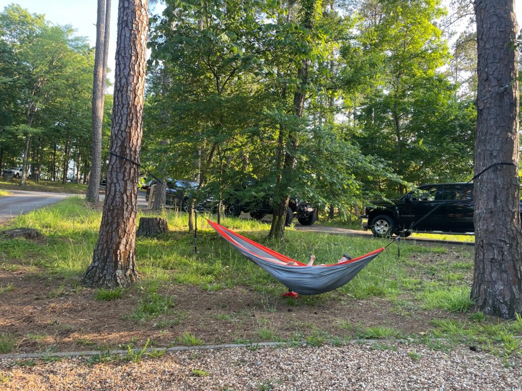 McKinney Campground site 87 hammocks
