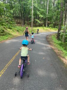 biking with toddlers