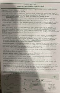 Huntington Beach State Park facts