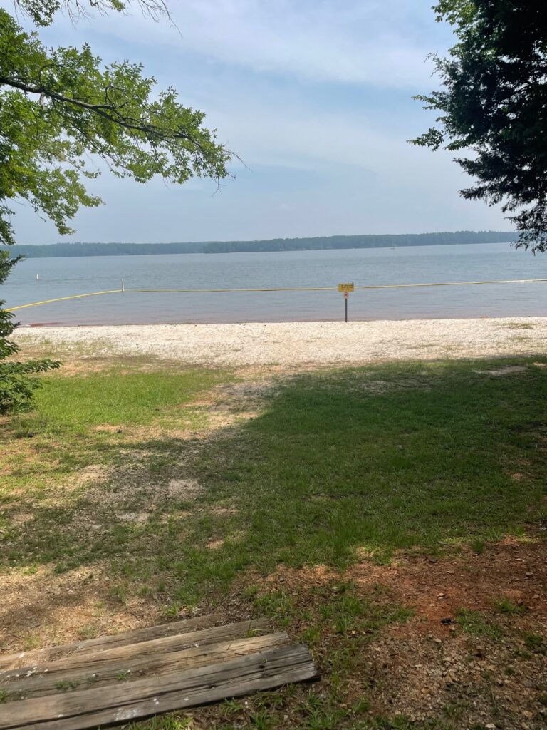 Ridge Road Campground beach 