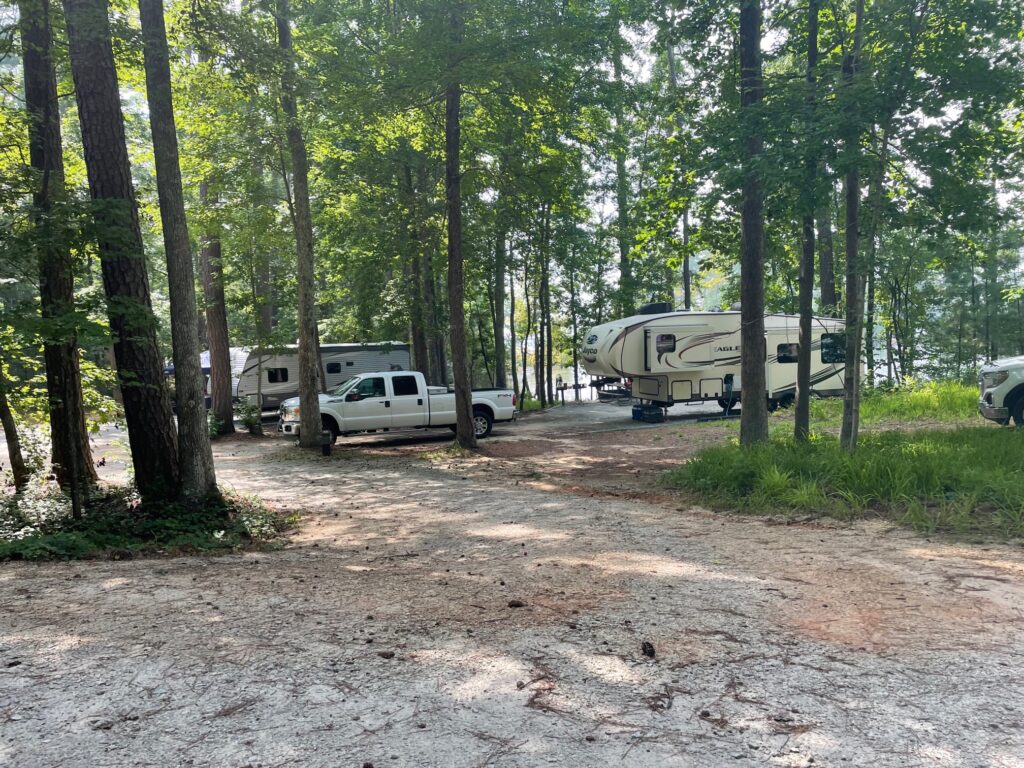 Ridge Road Campground site 40 