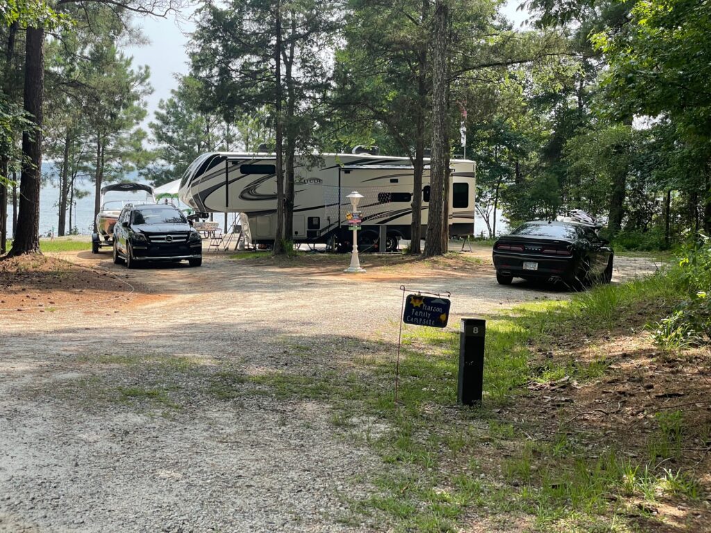 Ridge Road Campground site 8