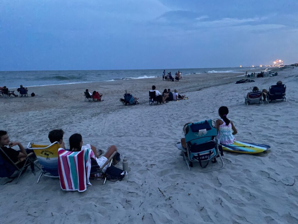 Huntington Beach State Park fireworks