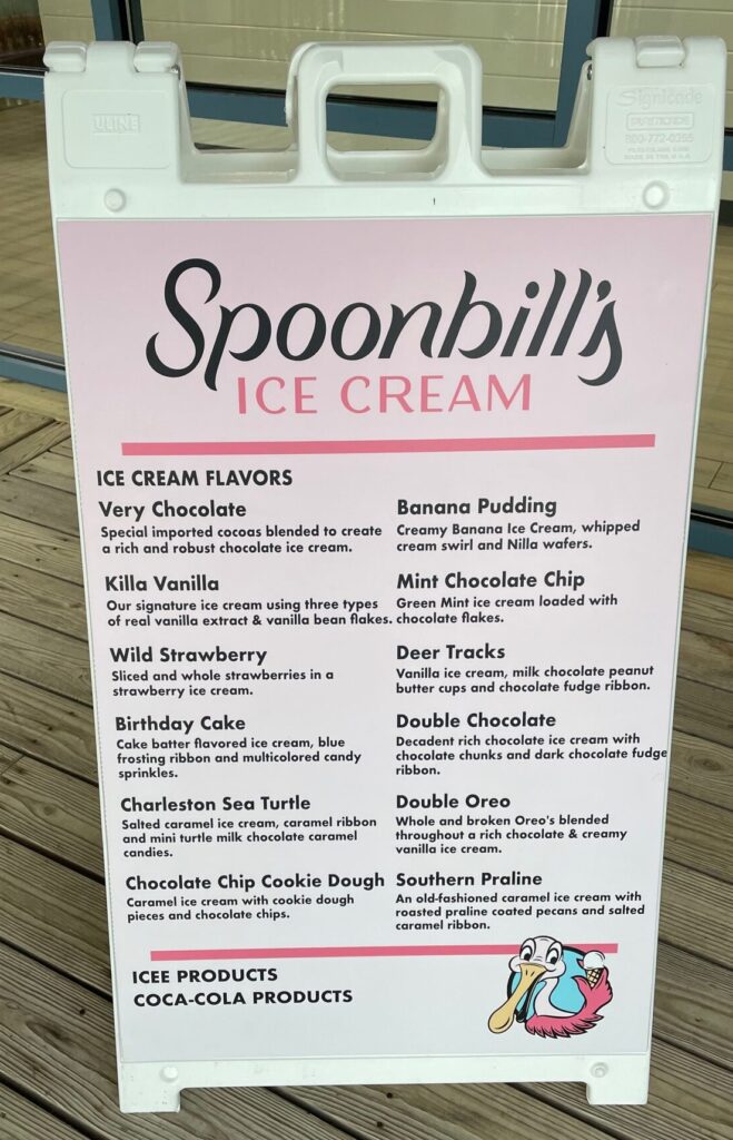 Spoonbill's Ice Cream