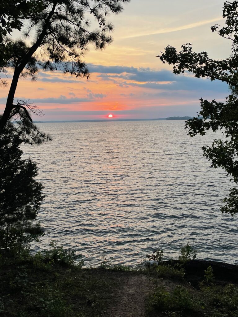 J Strom Thurmond Lake Sunset