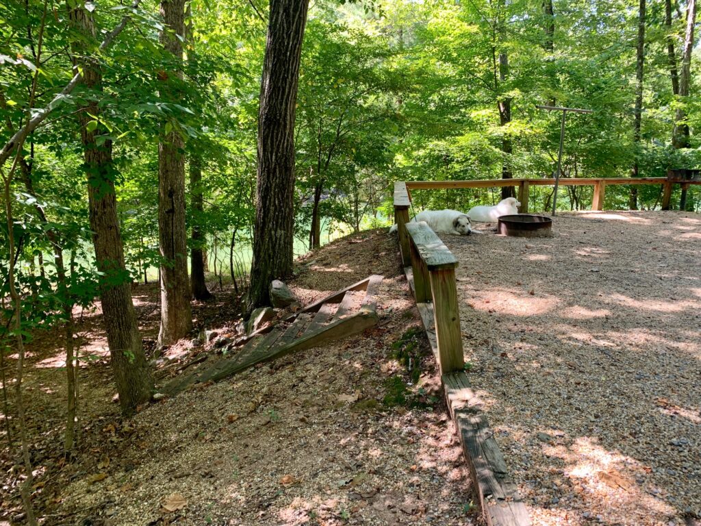 McKinney Campground 55 water access