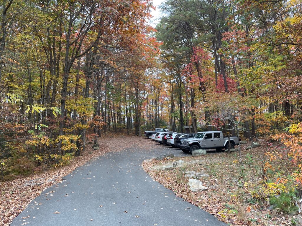 Friends of Fort Mountain State Park overlook parking 