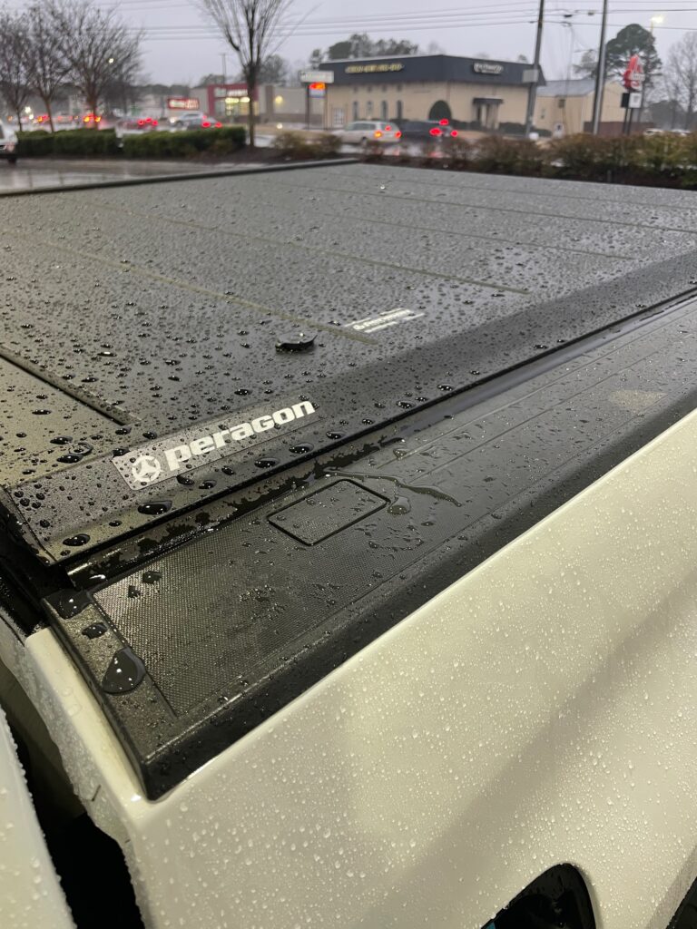Peragon Truck Bed Cover rain