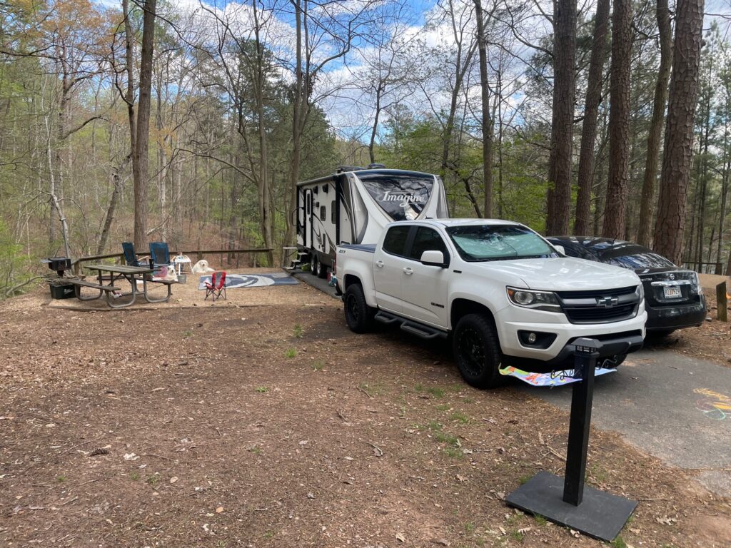 McKinney Campground site 100