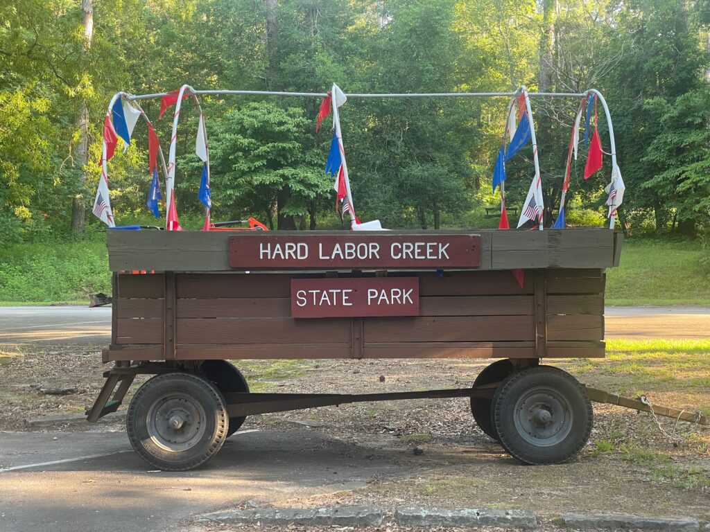 Hard Labor Creek State Park wagon ride 