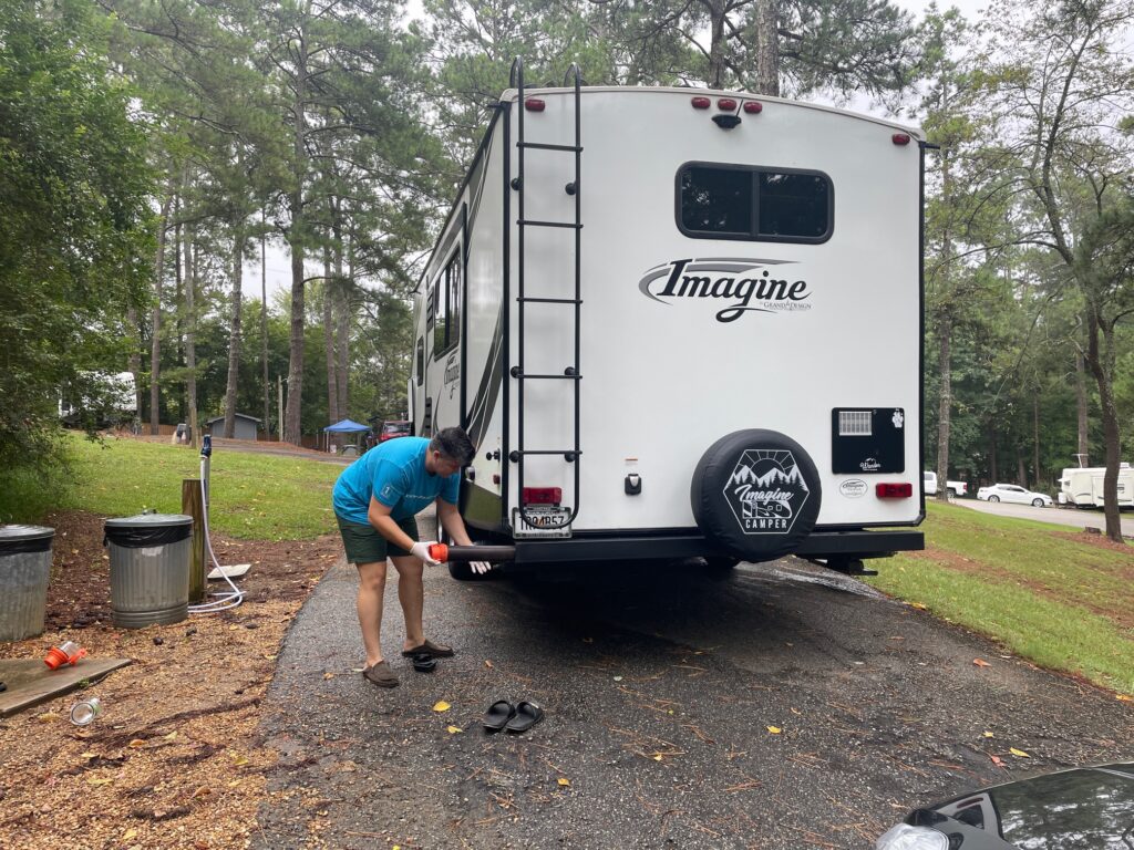 Clark Creek North Campground dump