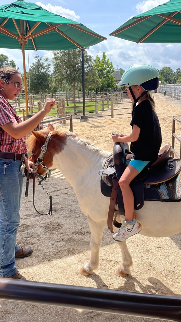 Fort Wilderness RV Resort pony ride