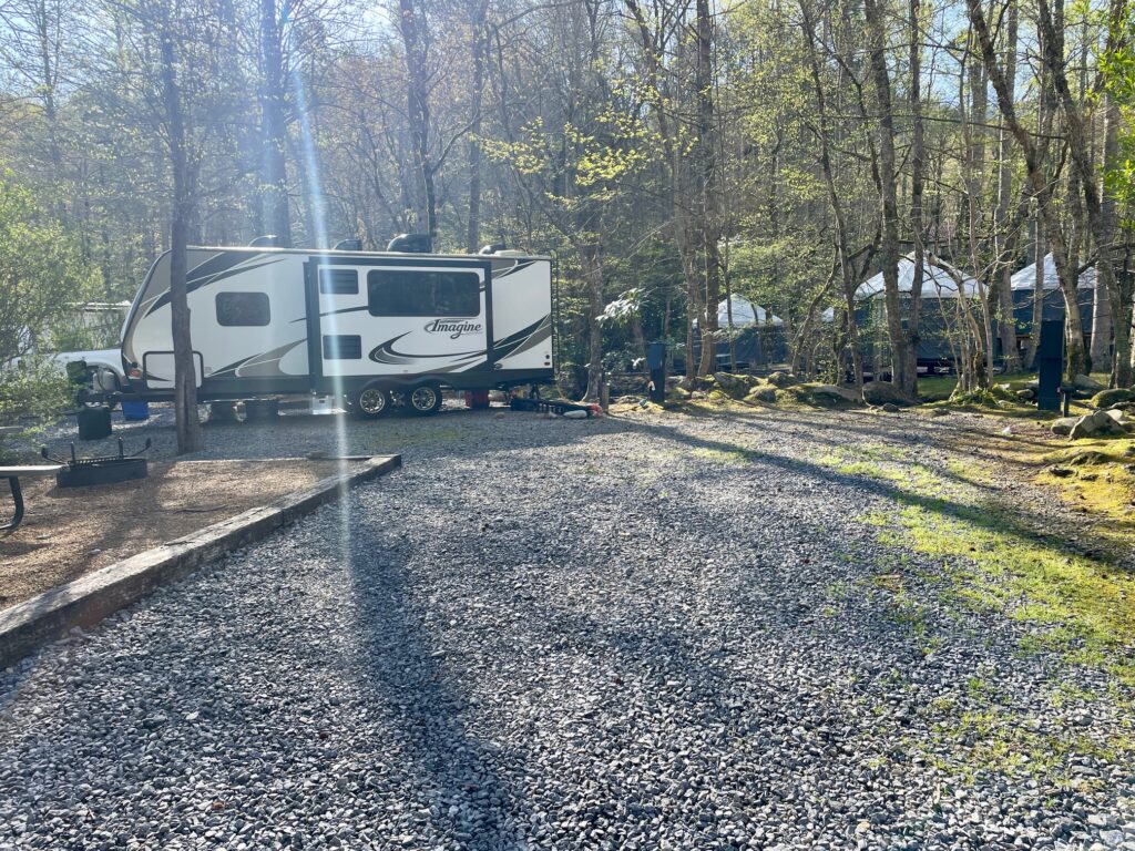 Roamstead Smoky Mountains Campground site 40