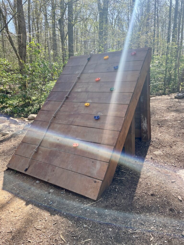 Roamstead Smoky Mountains Campground rockwall