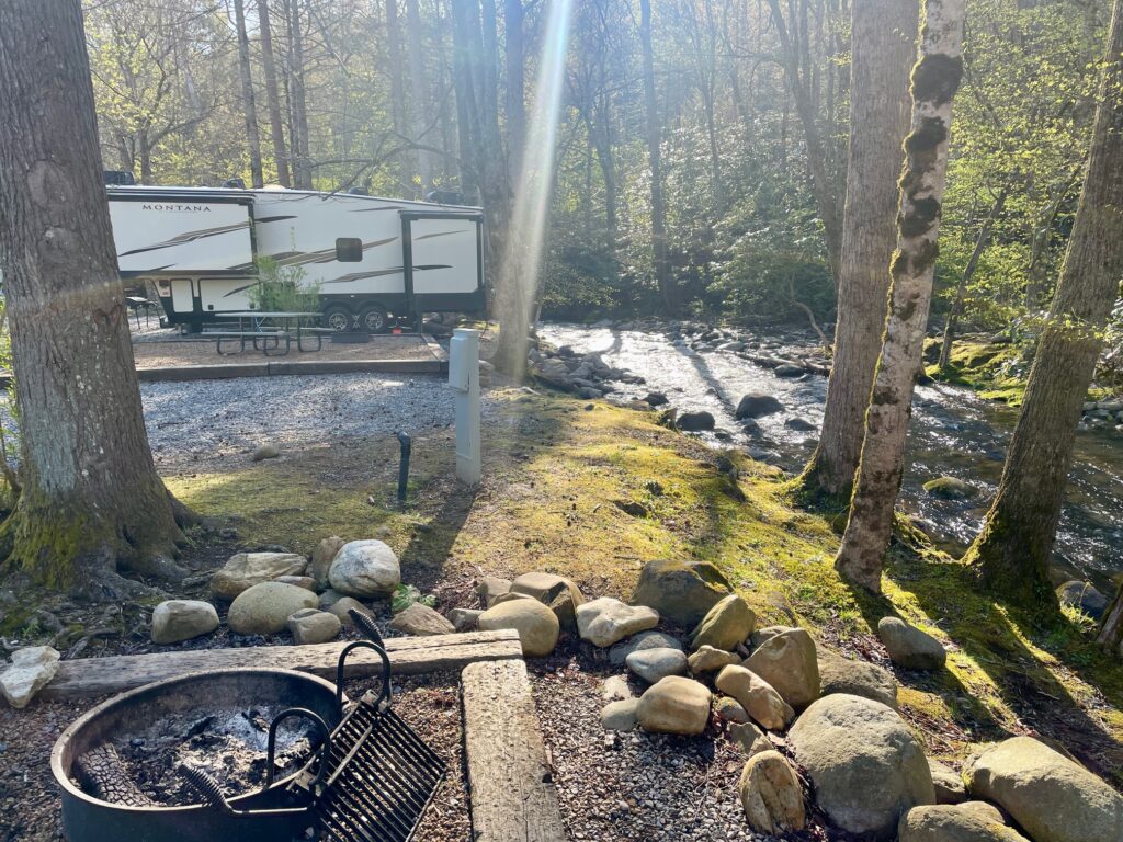 Roamstead Smoky Mountains Campground site 40