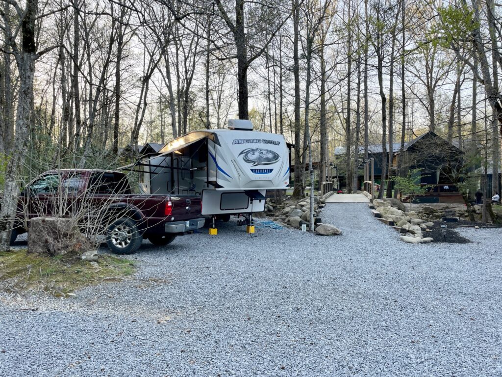 Campsite 45 Roamstead Smoky Mountains Campground