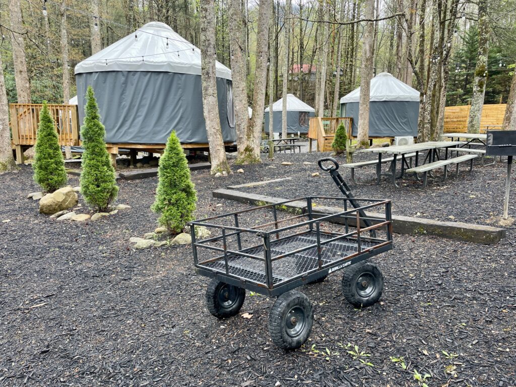 Roamstead Smoky Mountains Campground yurts