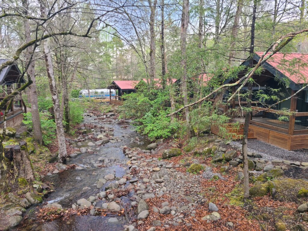 Roamstead Smoky Mountains Campground cabins