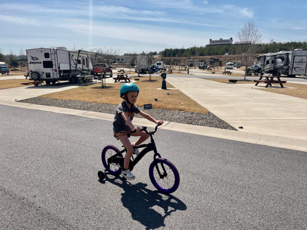 Talona Ridge RV Resort biking