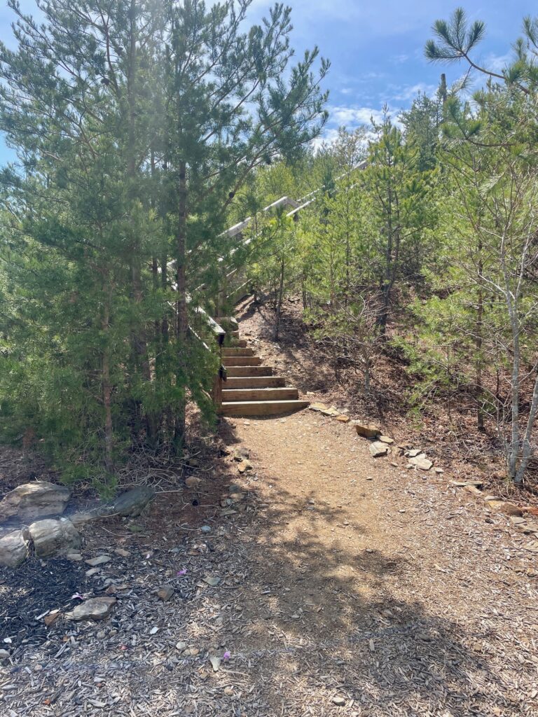 Talona Ridge RV Resort stairs
