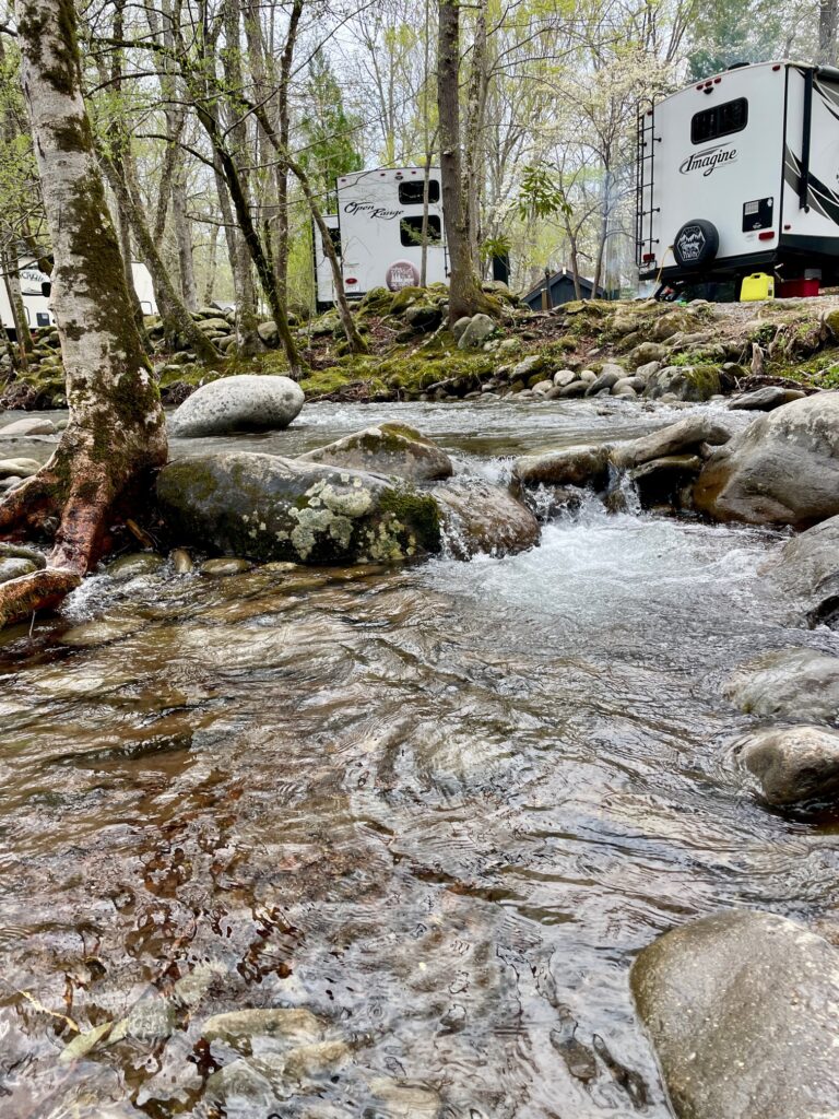 Roamstead Smoky Mountains Campground site 40