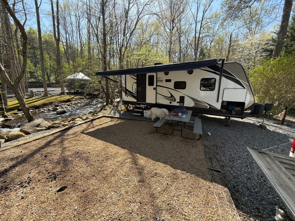 Roamstead Smoky Mountains Campground site 40