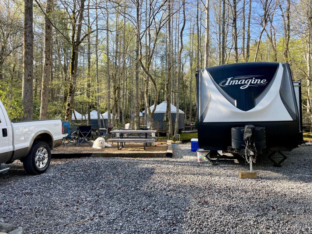 Roamstead Smoky Mountains Campground site 40