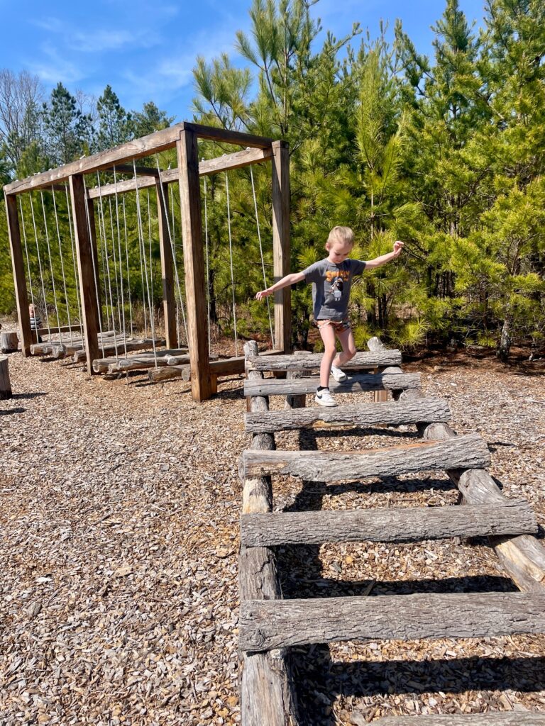 Talona Ridge RV Resort nature scape obstacle course