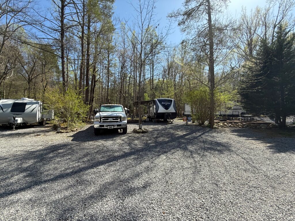 Roamstead Smoky Mountains Campground site 40