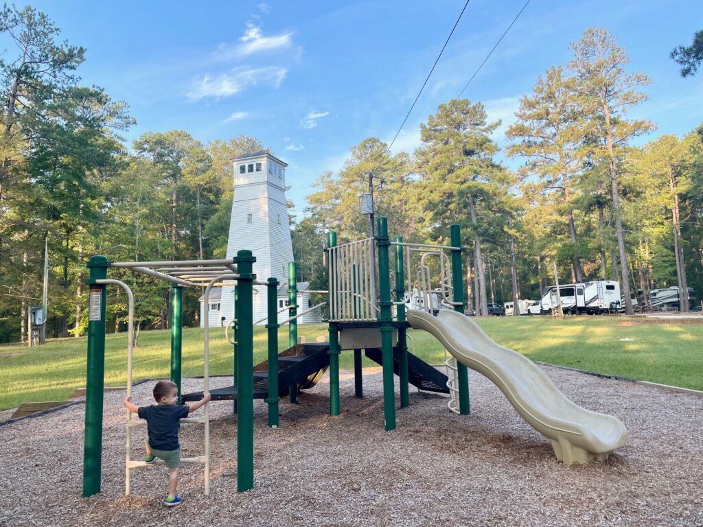 A. H. Stephens State Park campground playground