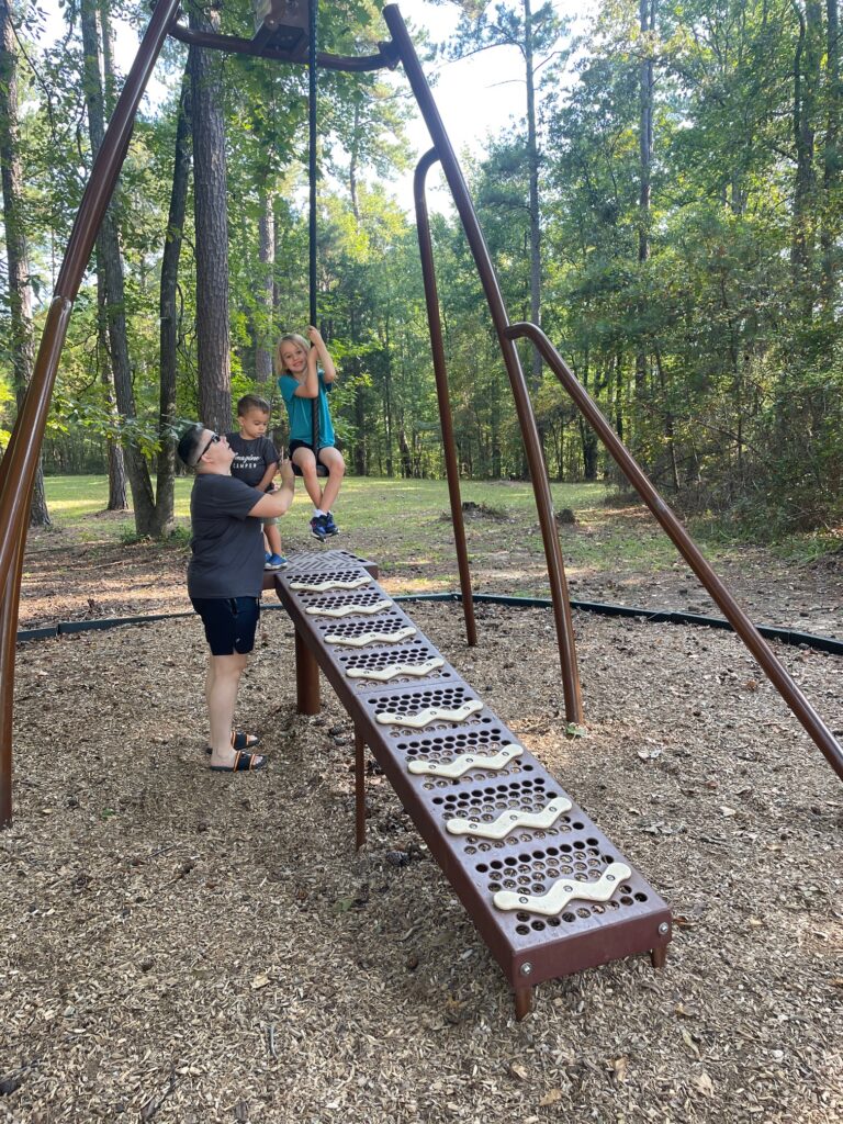 A. H. Stephens State Park zipline