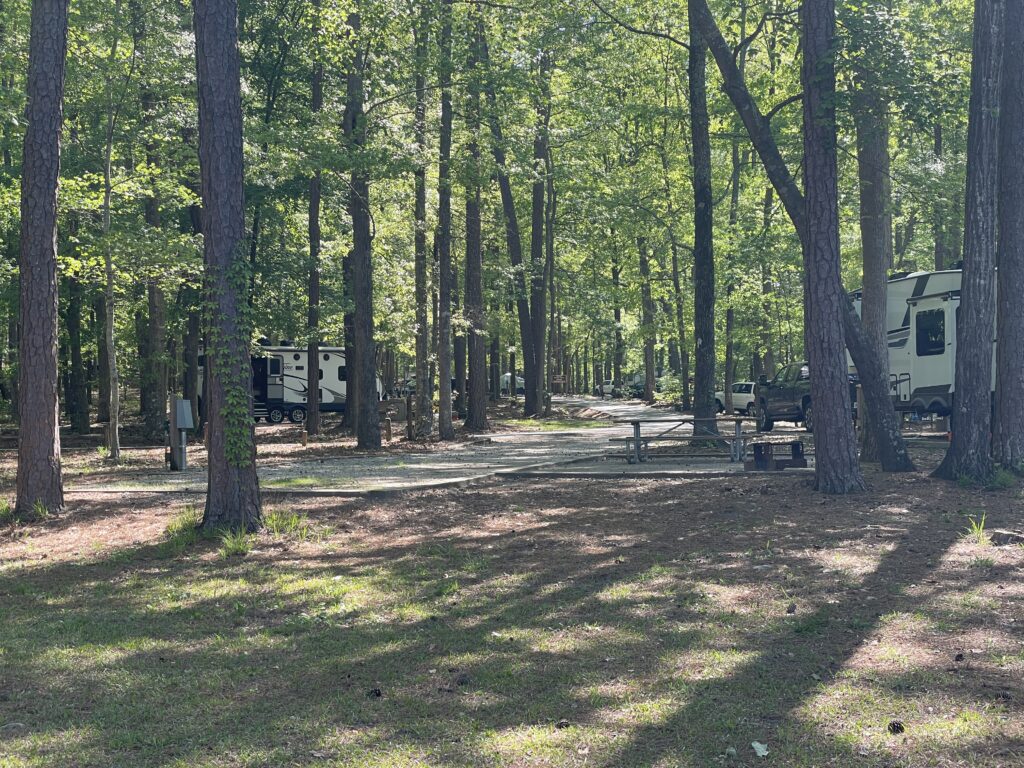 FDR State Park campground