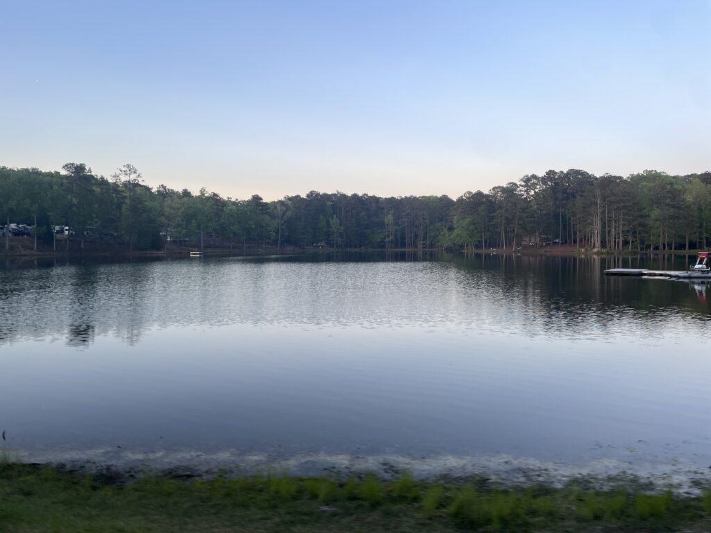 FDR State Park lake