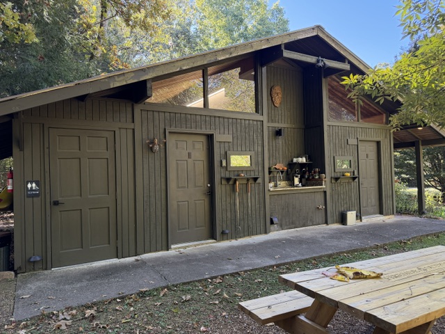 Fireside Outpost bathhouse