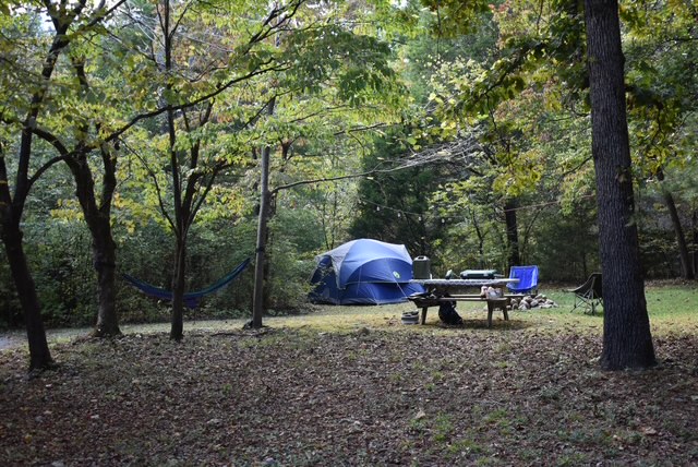 Fireside Outpost tent site